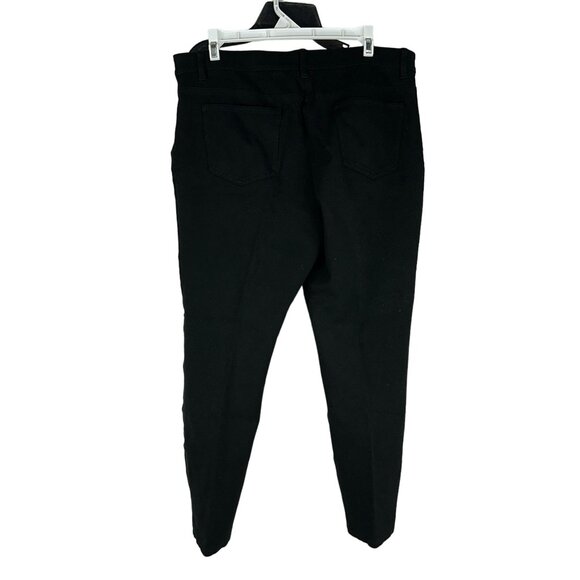 So Slimming by Chico's Women Stretch Jeggings Size 25 Short Black - Picture 3 of 9